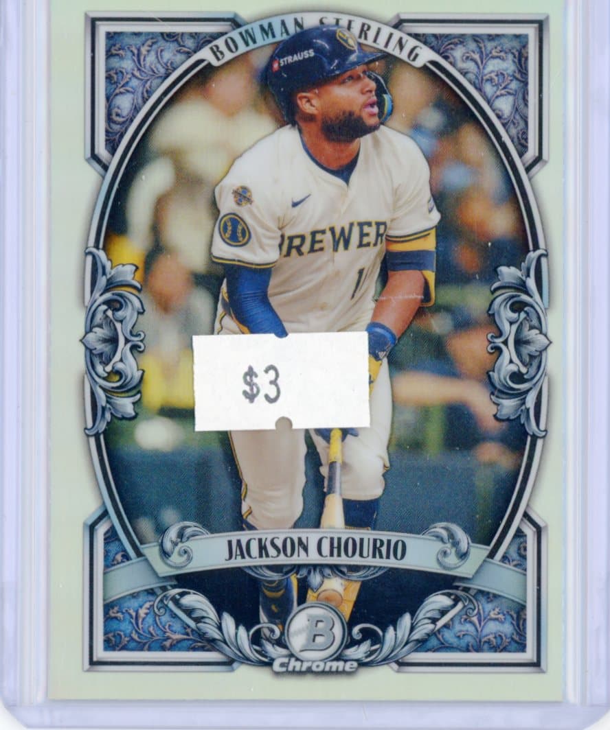 Jackson Chourio - Milwaukee Brewers — front