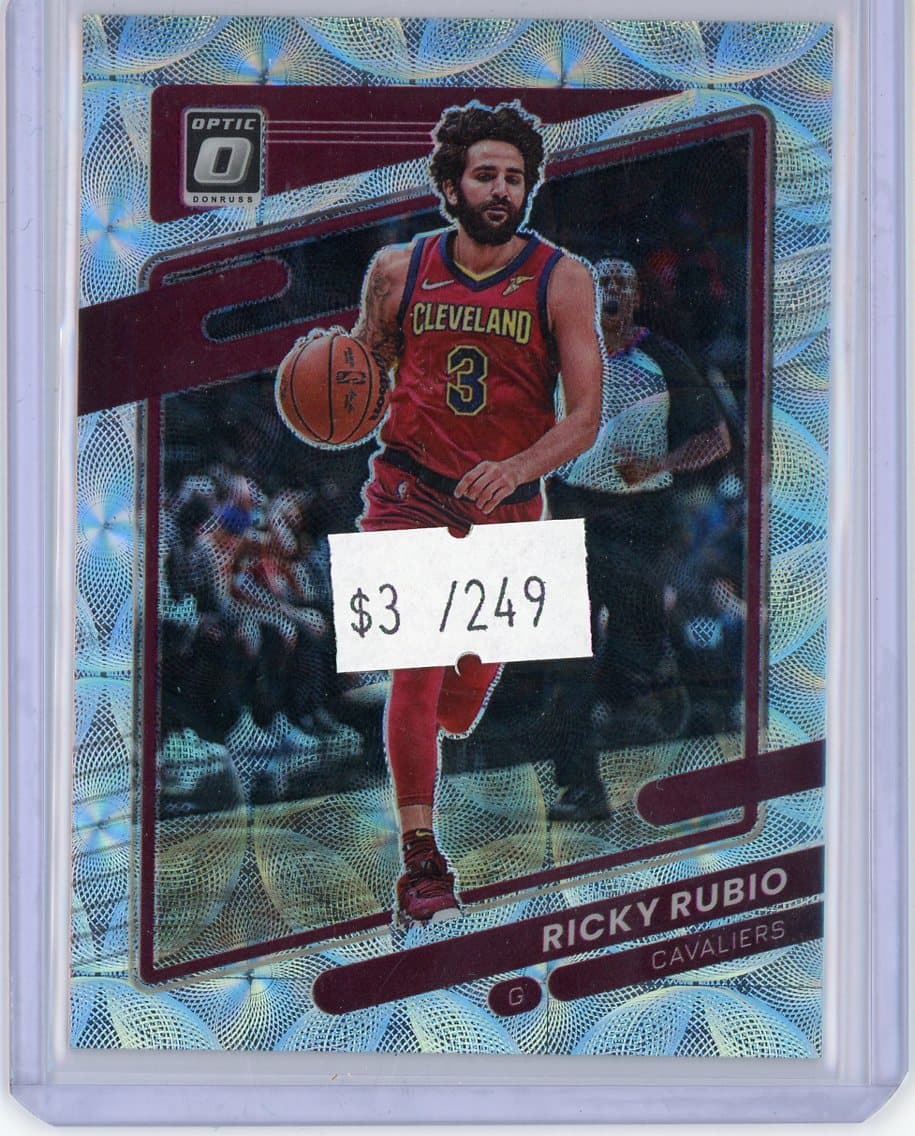 Ricky Rubio - Cleveland Cavaliers - Serial — front
