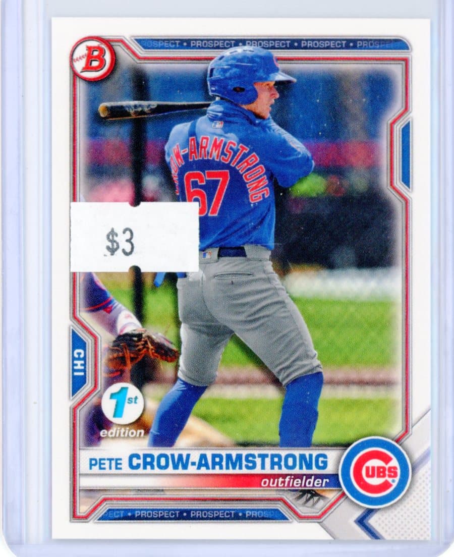 Pete Crow-Armstrong - Chicago Cubs — front