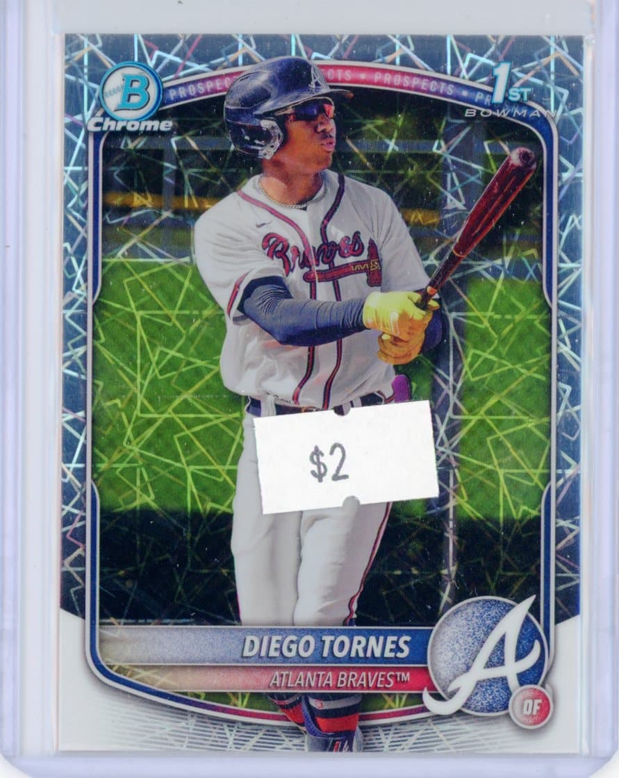 Diego Tornes - Atlanta Braves - Parallel — front