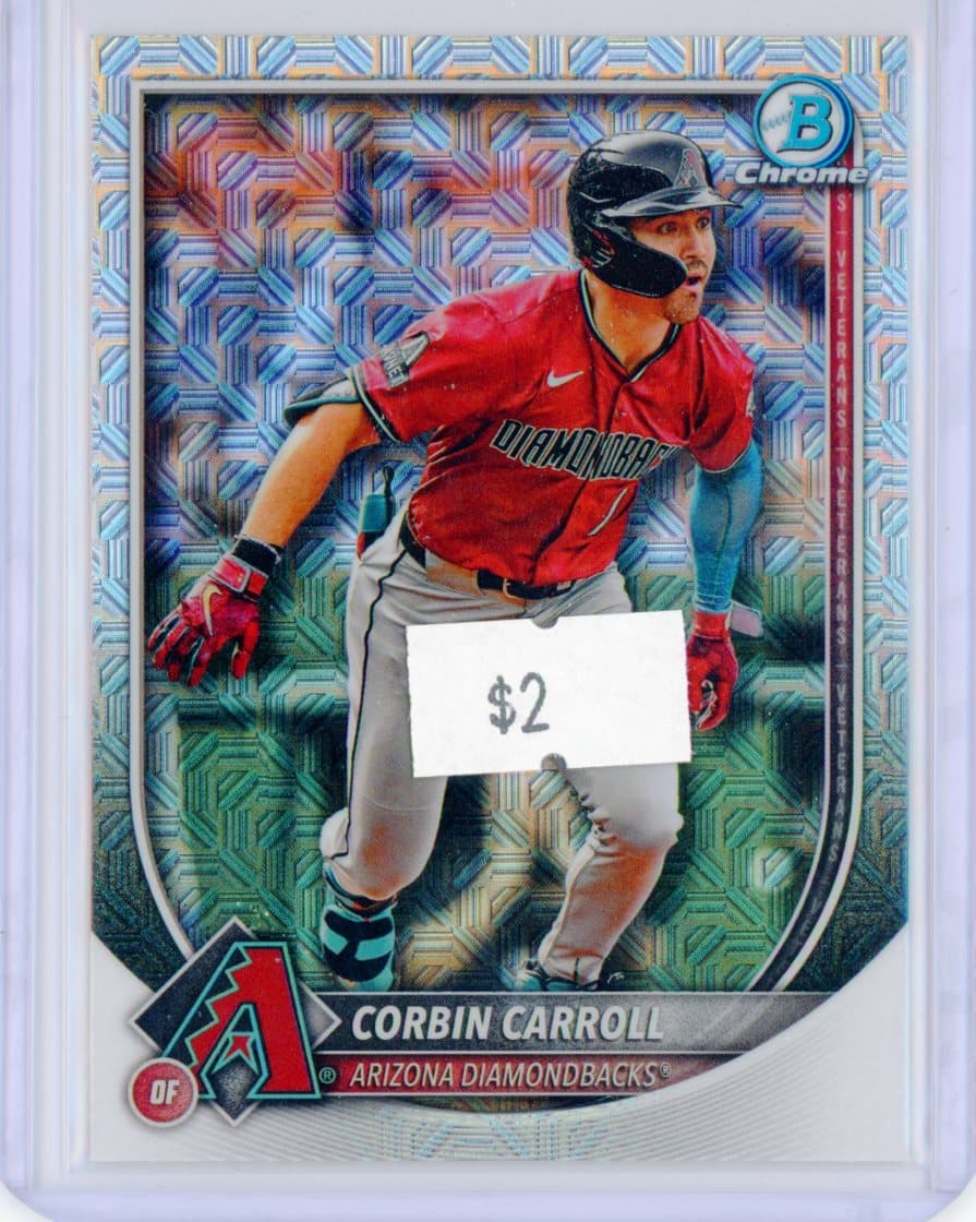 Corbin Carroll - Arizona Diamondbacks - Parallel — front