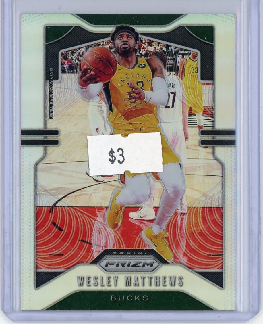 Wesley Matthews - Milwaukie Bucks - Silver — front