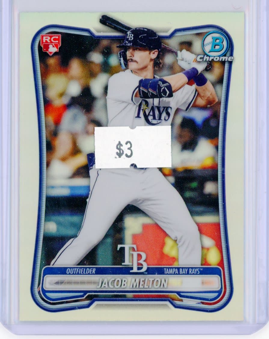 Jacob Melton - Tampa Bay Rays - RC — front