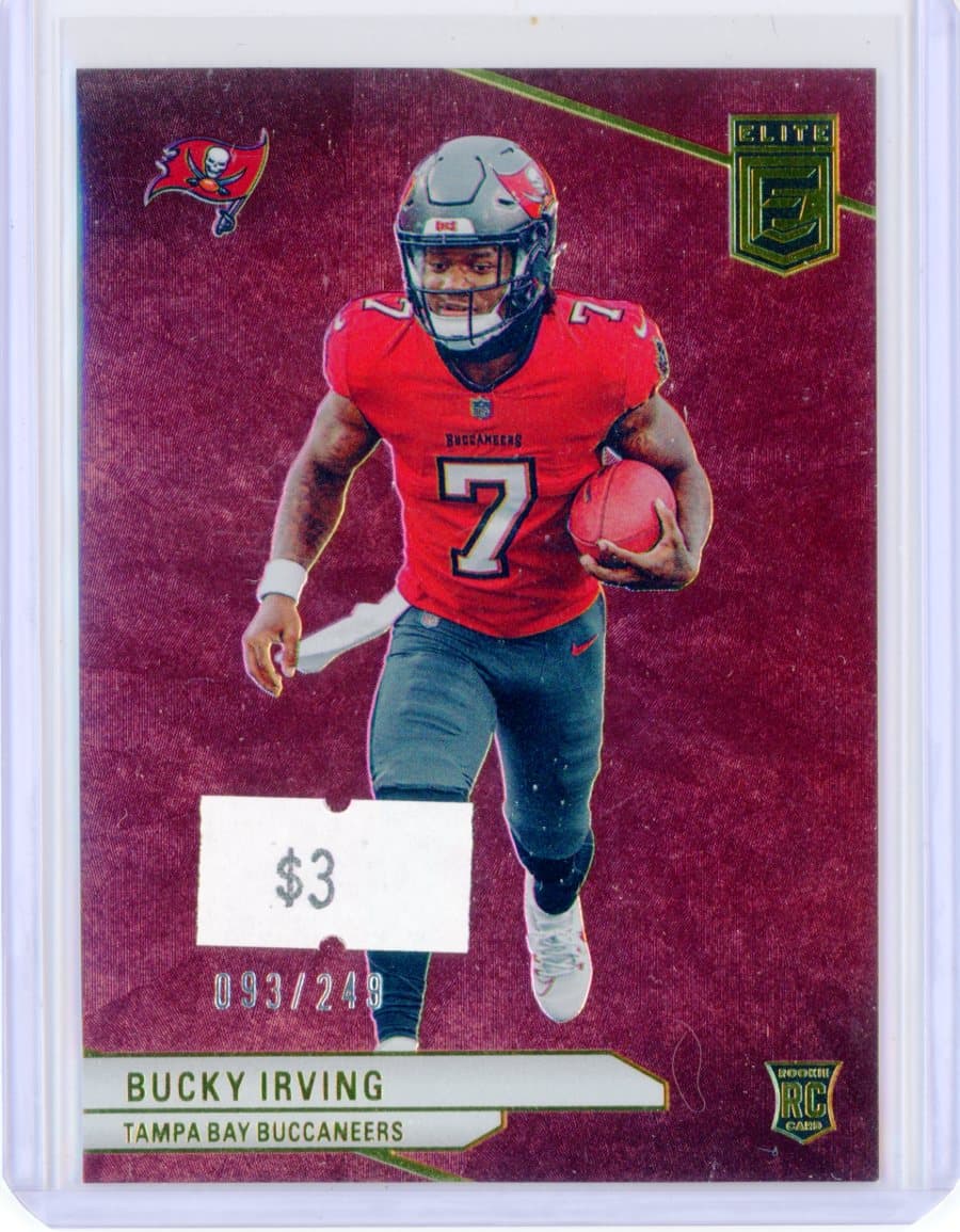 Bucky Irving - Tampa Bay Buccaneers - Parallel - RC #/249