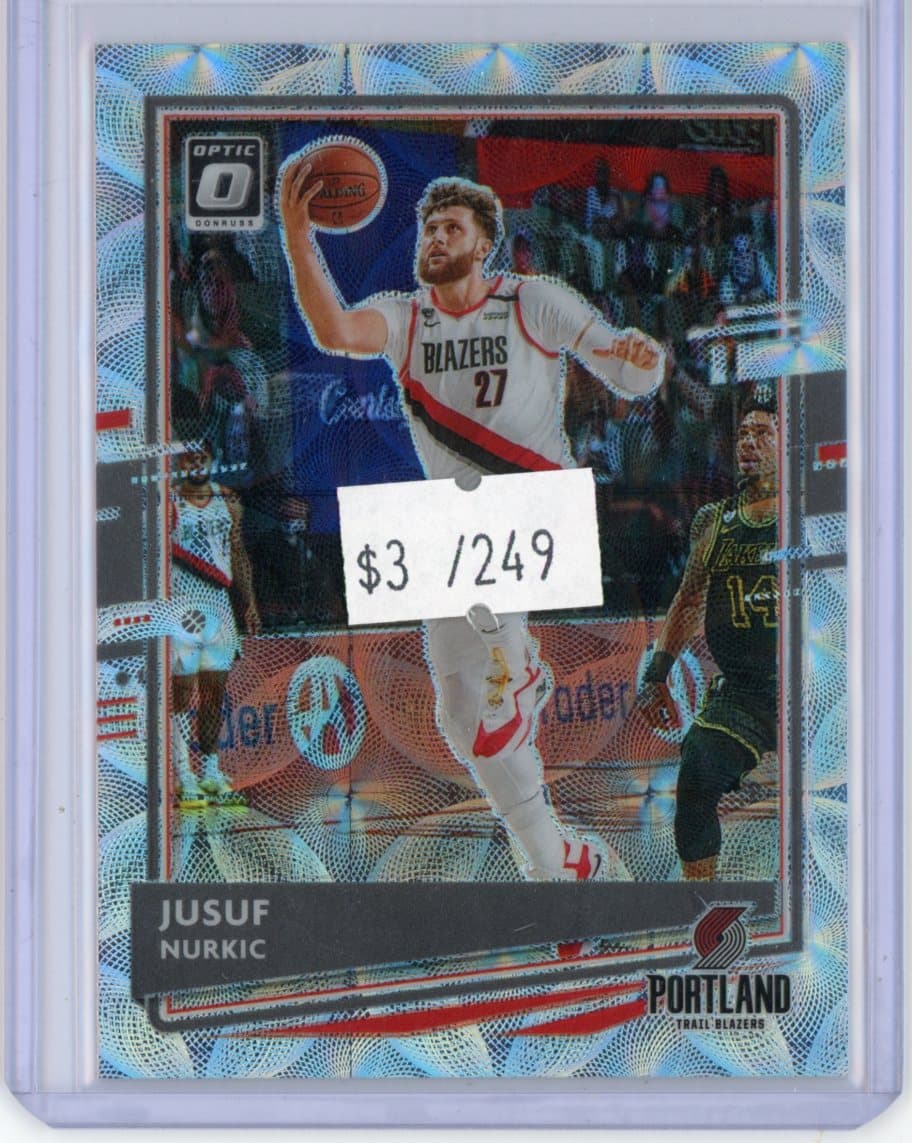Jusuf Nurkic - Portland Trail Blazers - Serial — front