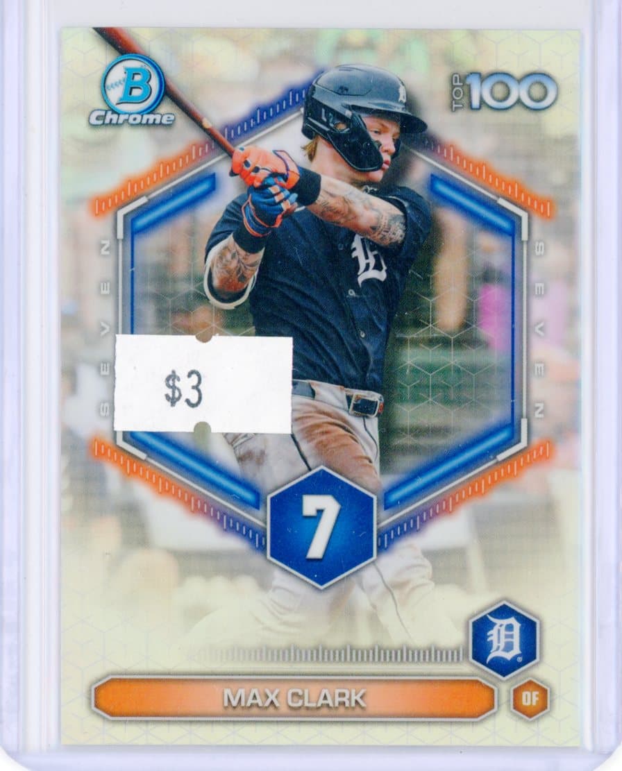 Max Clark - Detroit Tigers — front