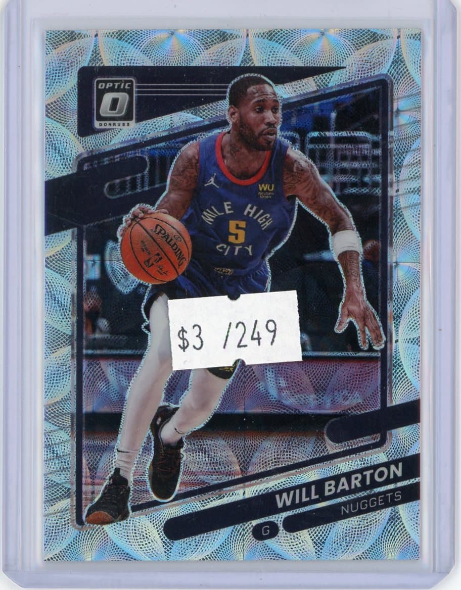 Will Barton - Denver Nuggets - Serial — front