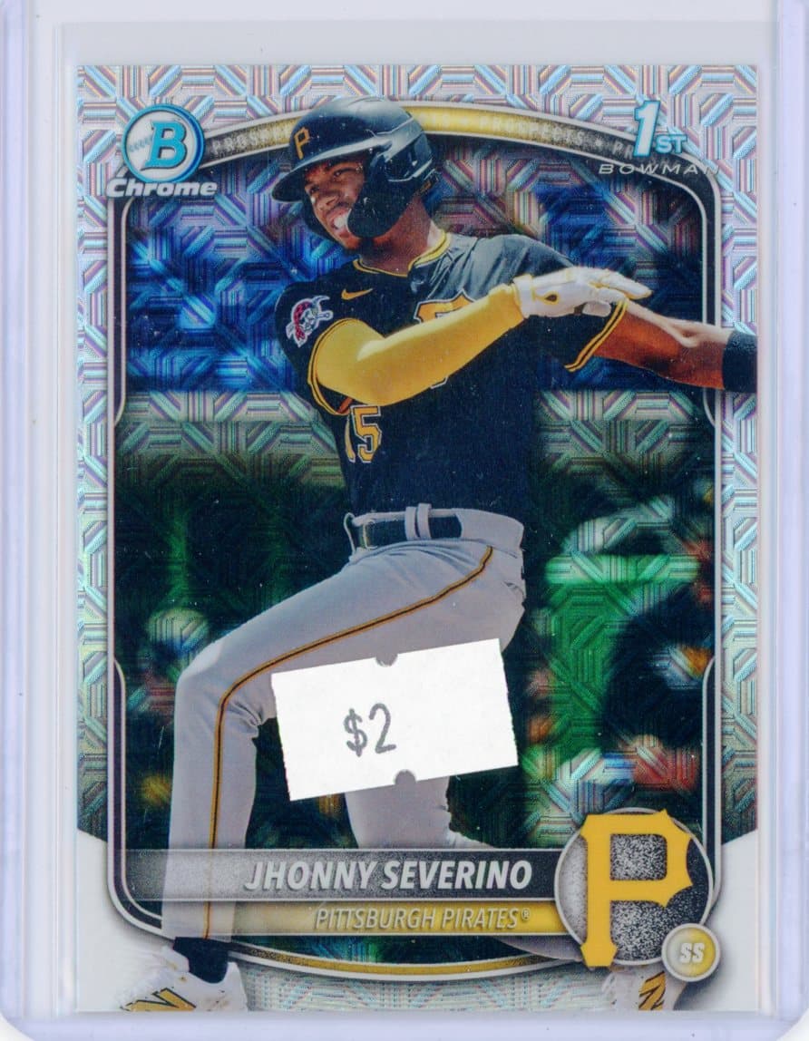 Jhonny Severino - Pittsburgh Pirates - Parallel — front