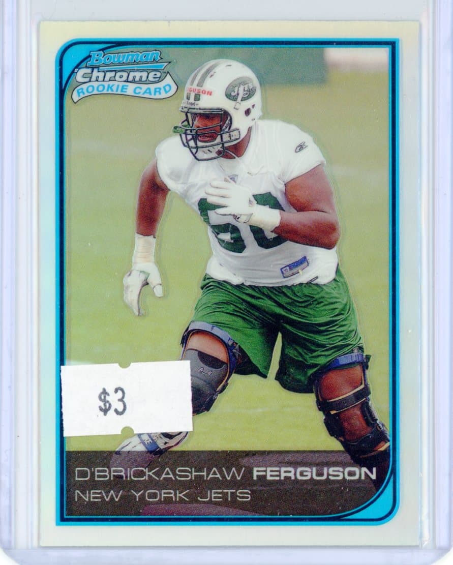 D'Brickashaw Ferguson - New York Jets - Parallel - RC — front