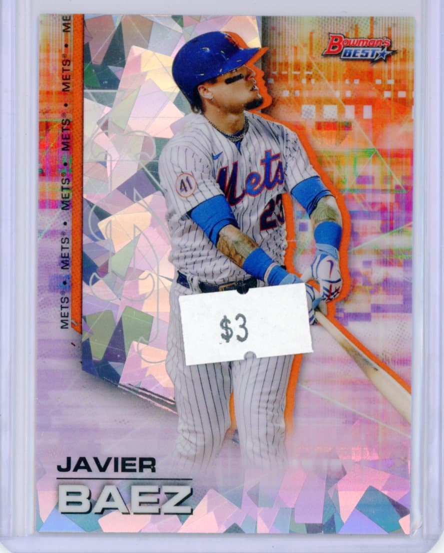 Javier Baez - New York Mets - Parallel — front