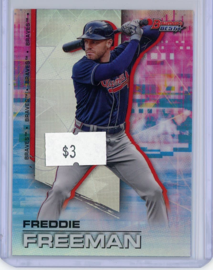 Freddie Freeman - Atlanta Braves - Parallel — front