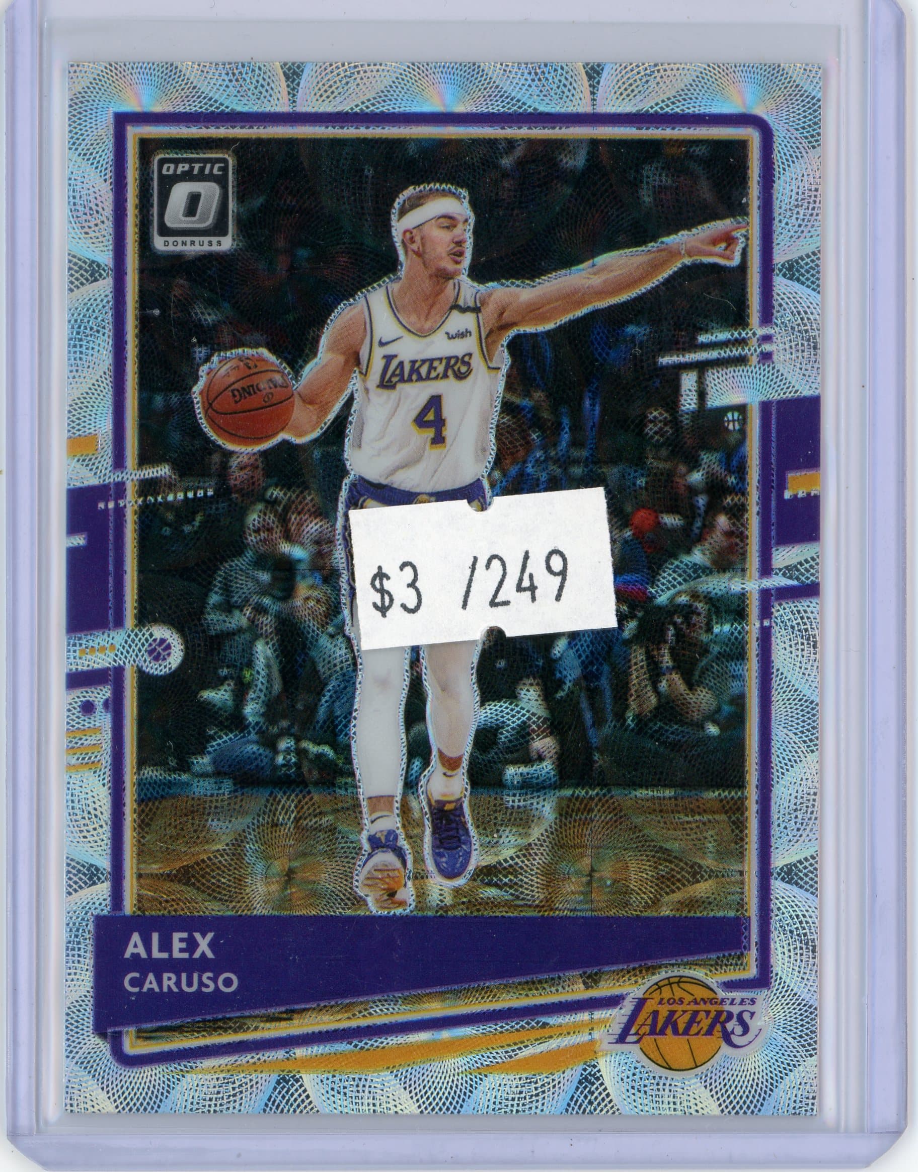Alex Caruso - Los Angeles Lakers #/249 — front