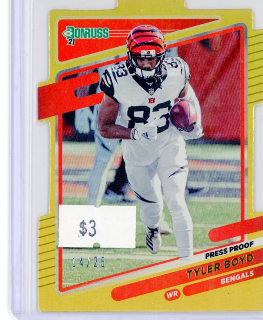 Tyler Boyd - Cincinnati Bengals - Parallel #/25 — front