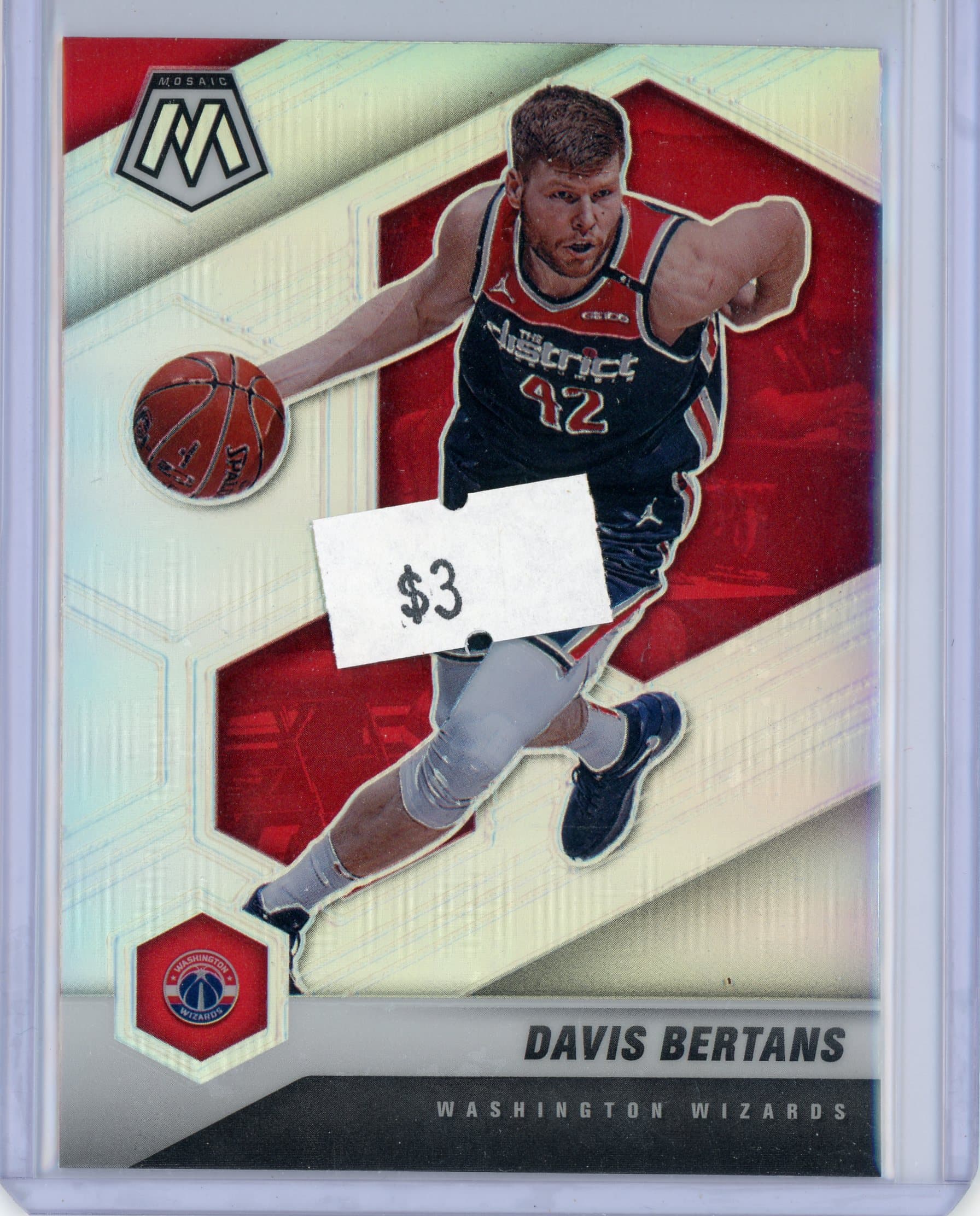 Davis Bertans - Washington Wizards — front