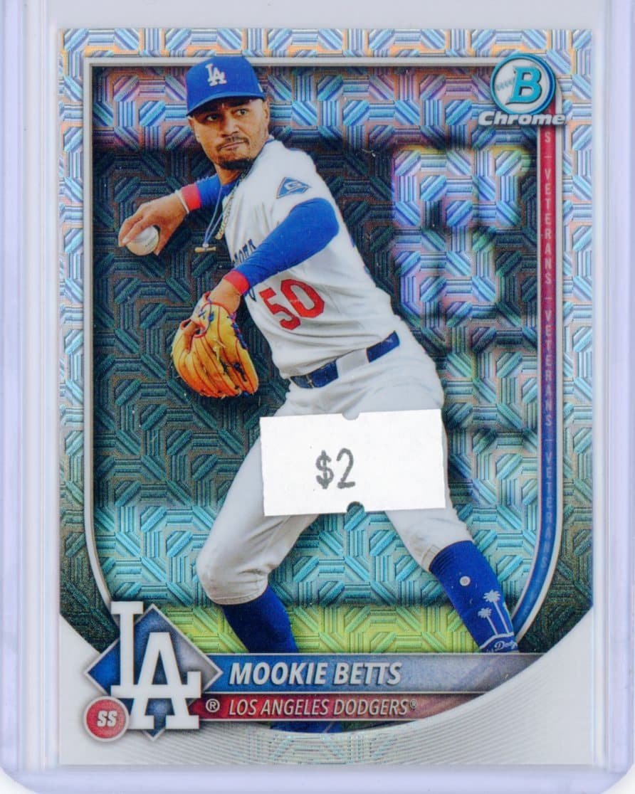 Mookie Betts - Los Angeles Dodgers - Parallel — front