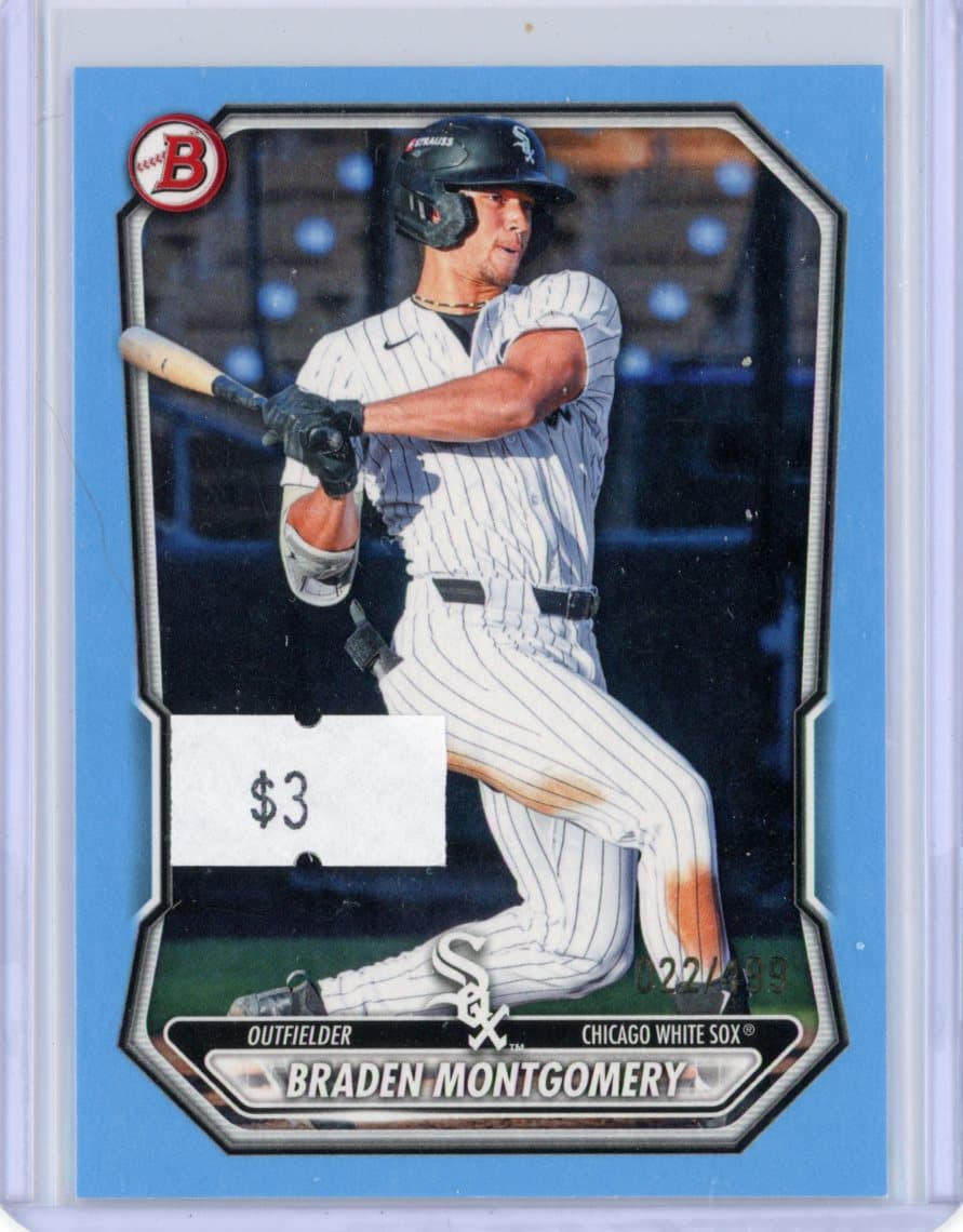 Braden Montgomery - Chicago White Sox - Parallel #/499 — front