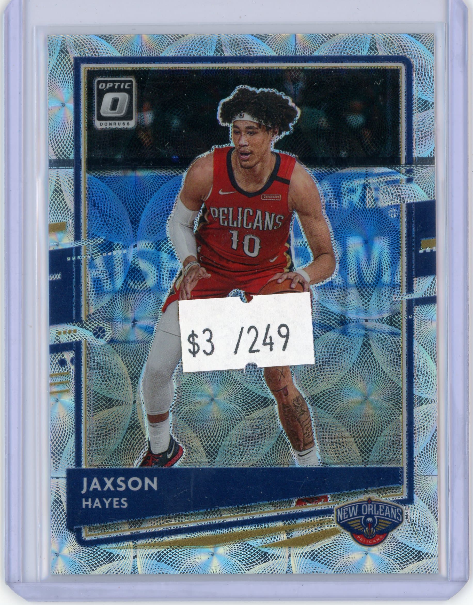 Jaxson Hayes - New Orleans Pelicans #/249 — front