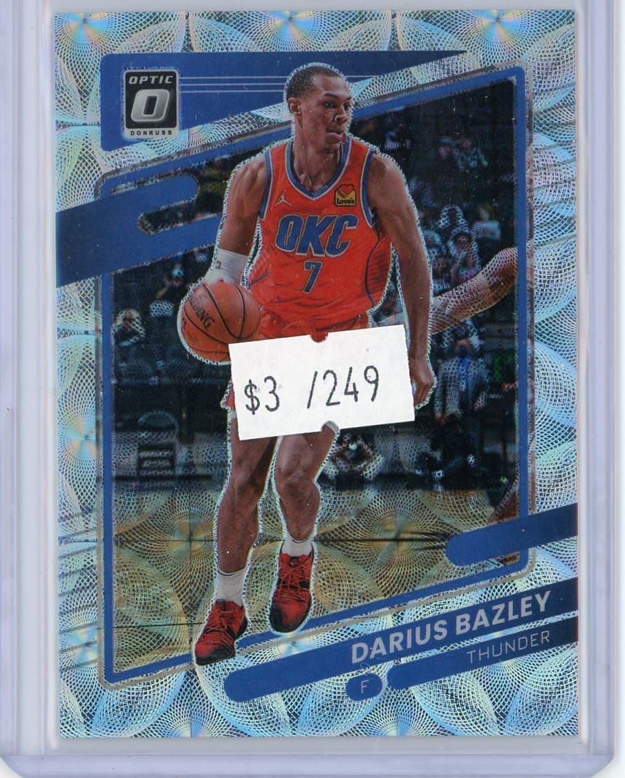 Darius Bazley - Oklahoma City Thunder #/249 — front