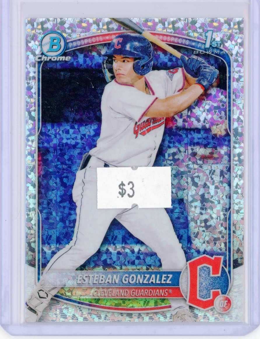 Esteban Gonzalez - Cleveland Guardians - Parallel — front