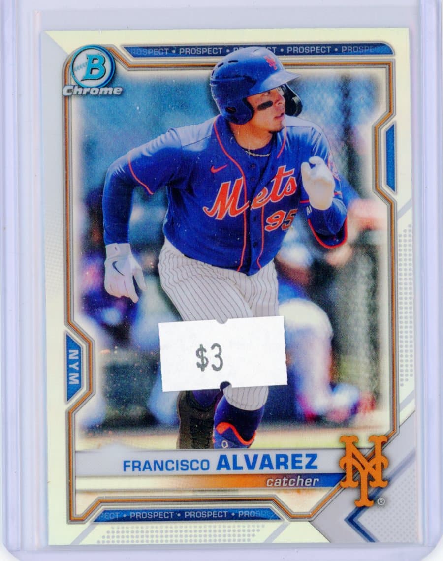 Francisco Alvarez - New York Mets - Parallel — front