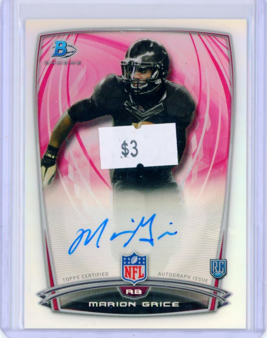 Marion Grice - Arizona Cardinals - Parallel - RC - Autograph — front