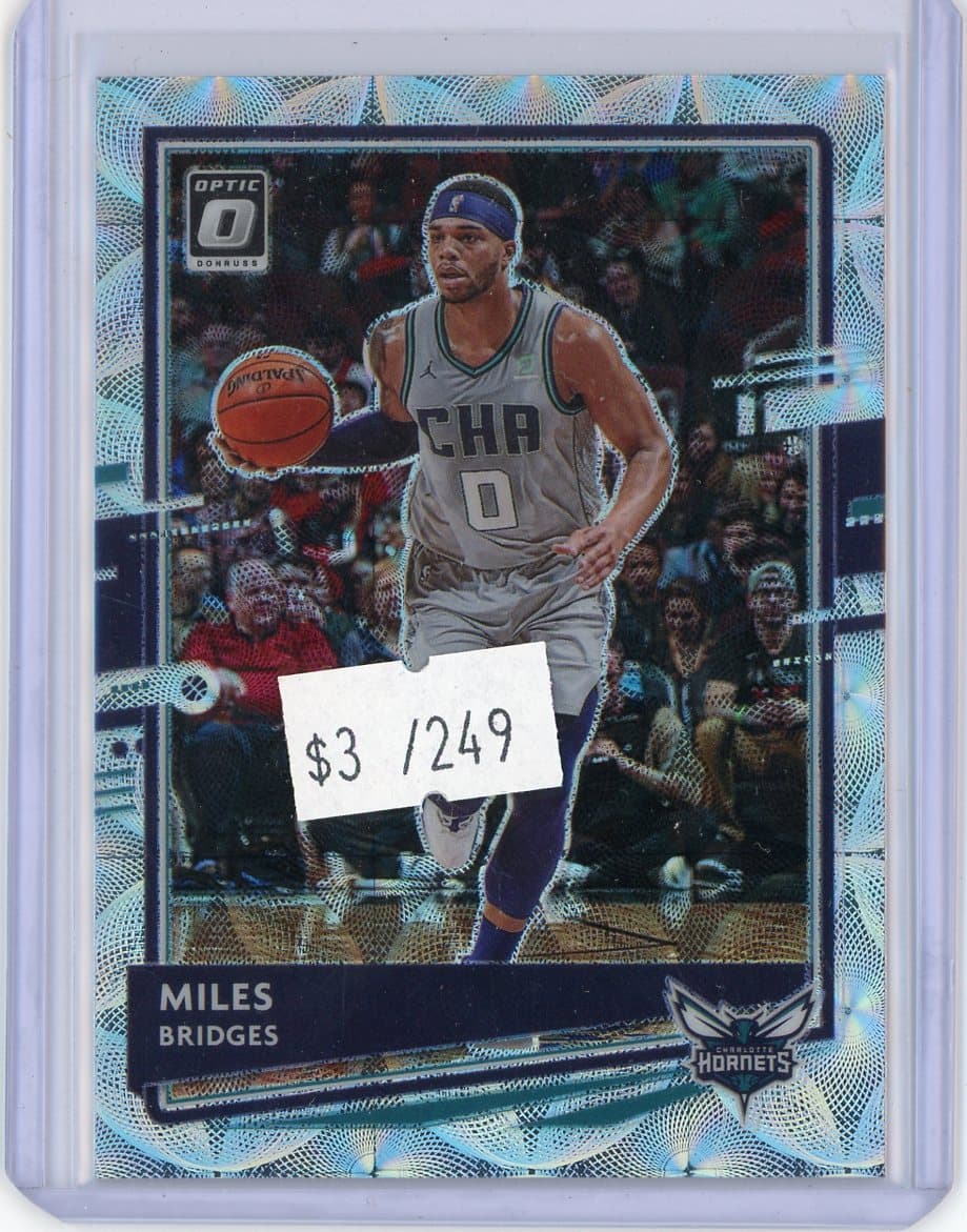 Miles Bridges - Charlotte Hornets #/249 — front