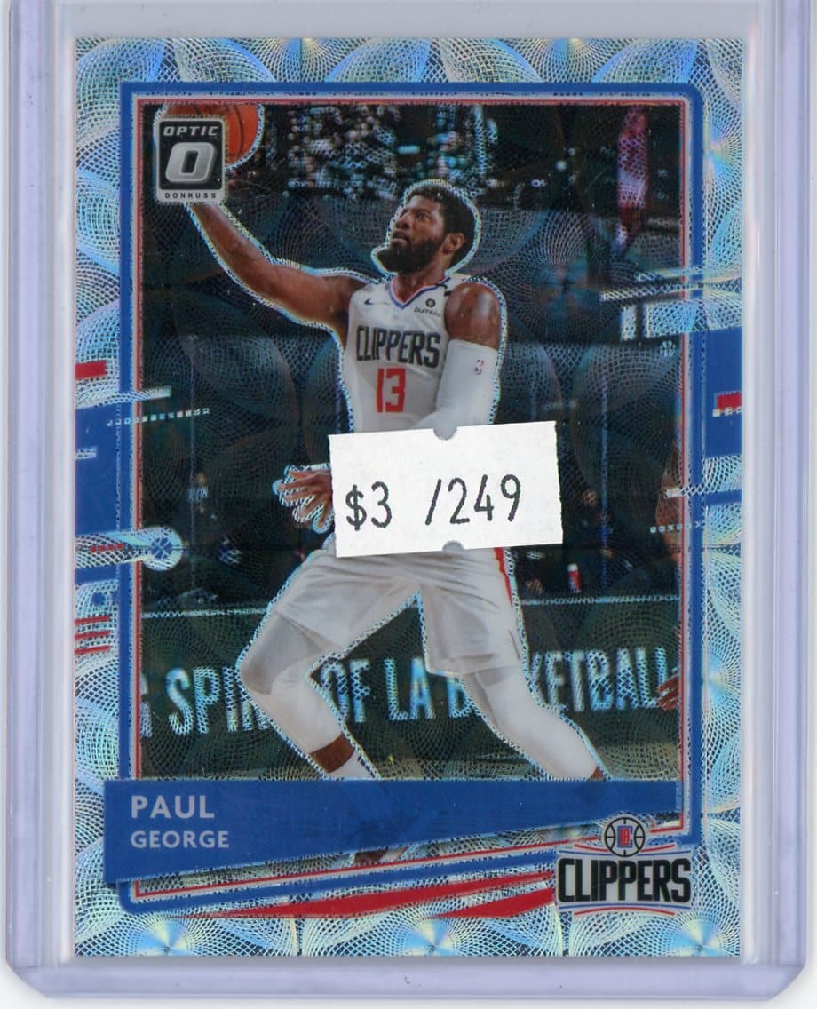 Paul George - Los Angeles Clippers #/249 — front