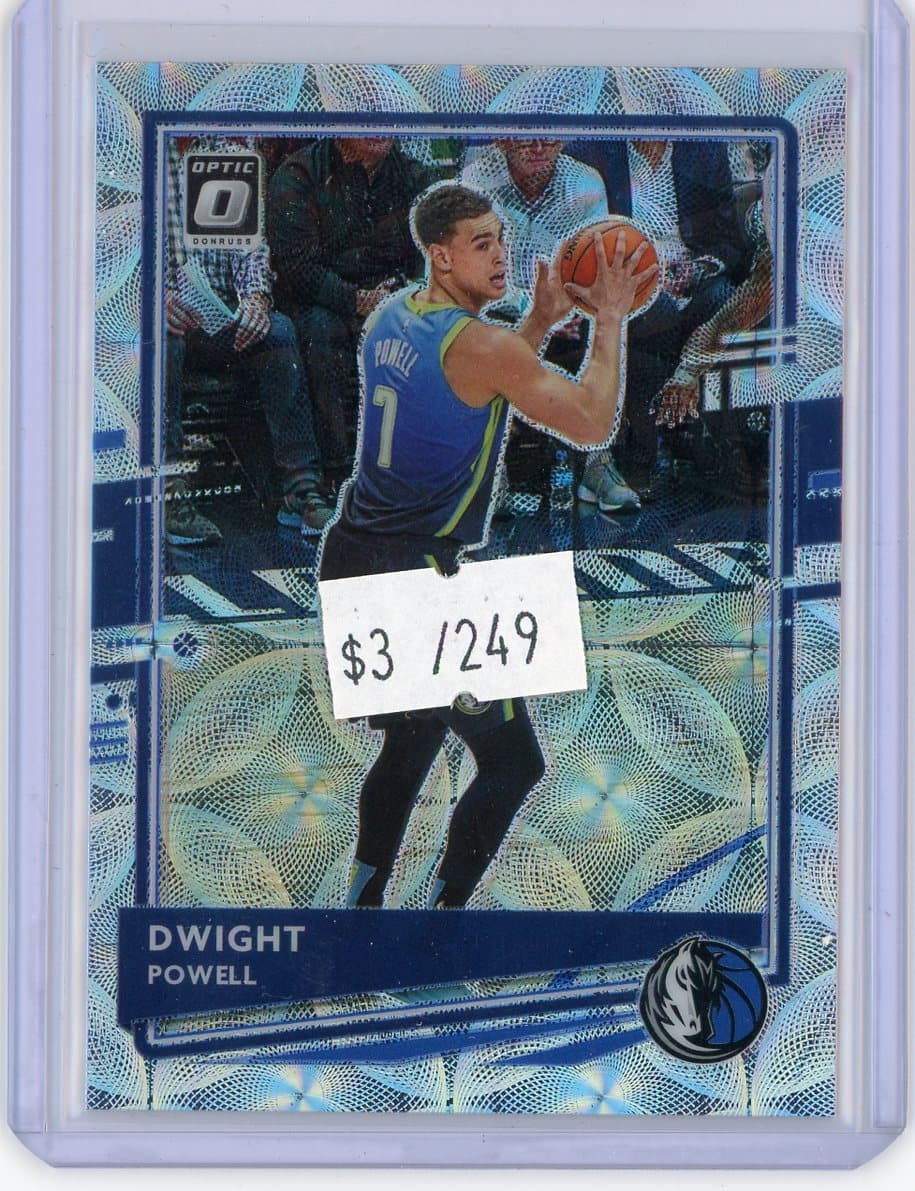 Dwight Powell - Dallas Mavericks #/249 — front