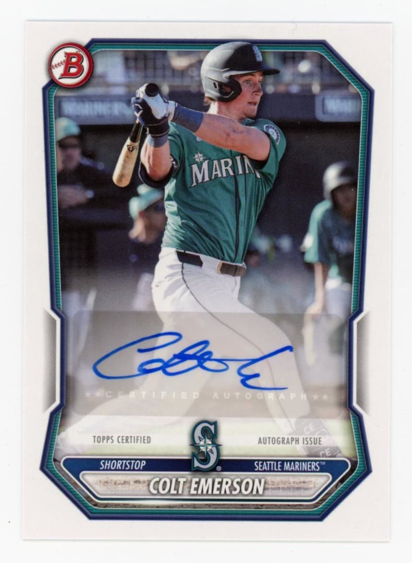 2026 Bowman Colt Emerson Prospect Auto