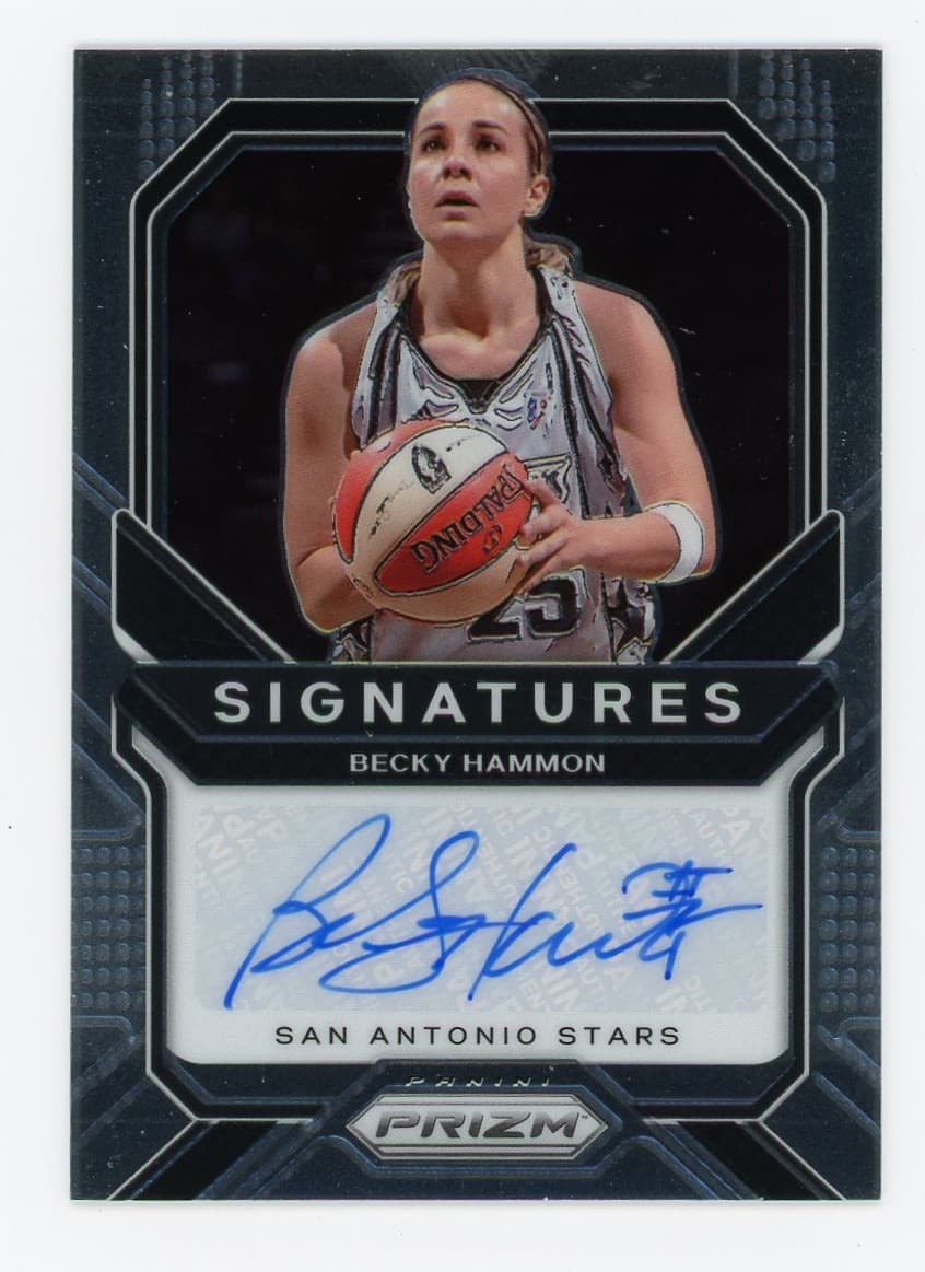 2021 Panini Prizm WNBA #SG-BHM Becky Hammon Auto