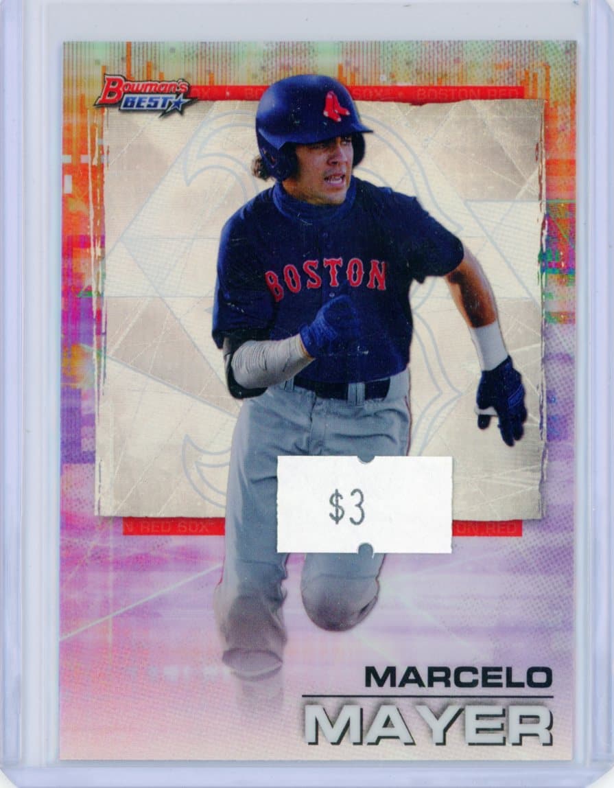 Marcelo Mayer - Boston Red Sox - Parallel — front
