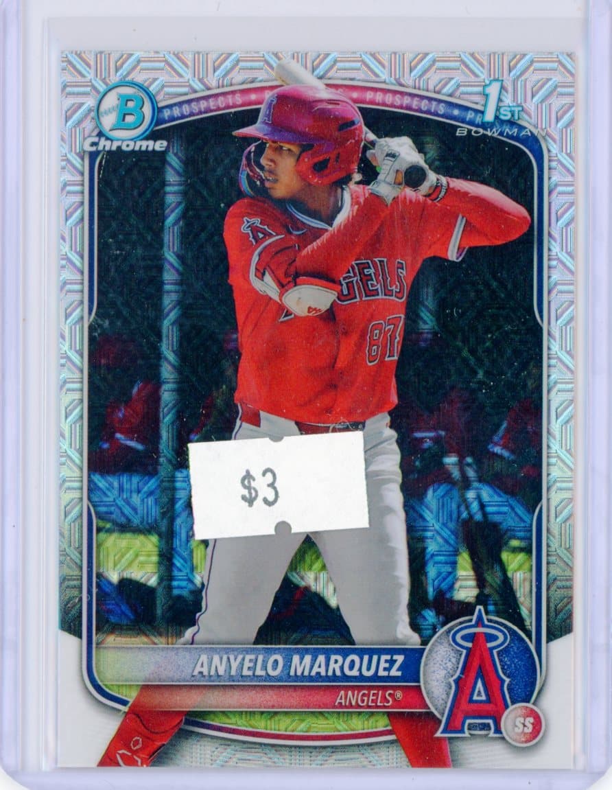 Anyelo Marquez - Los Angeles Angels - Parallel — front