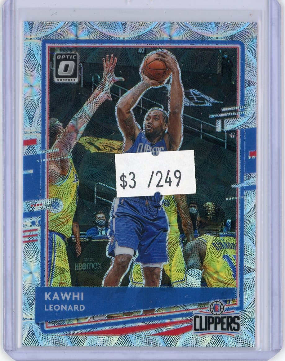 Kawhi Leonard - Clippers - Serial — front