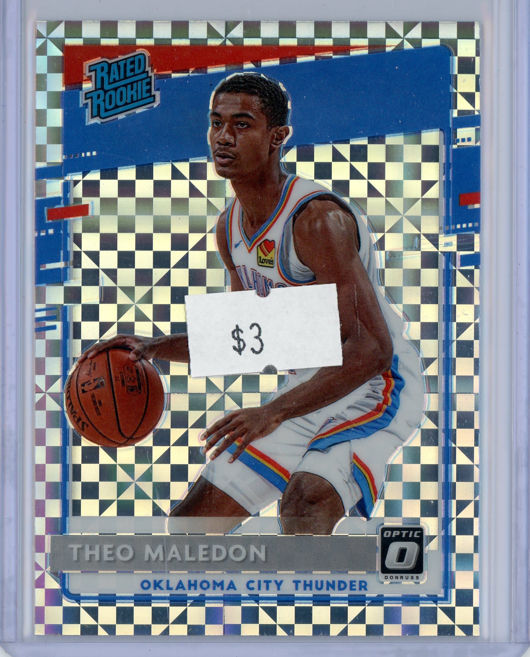 Theo Maledon - Oklahoma City Thunder — front