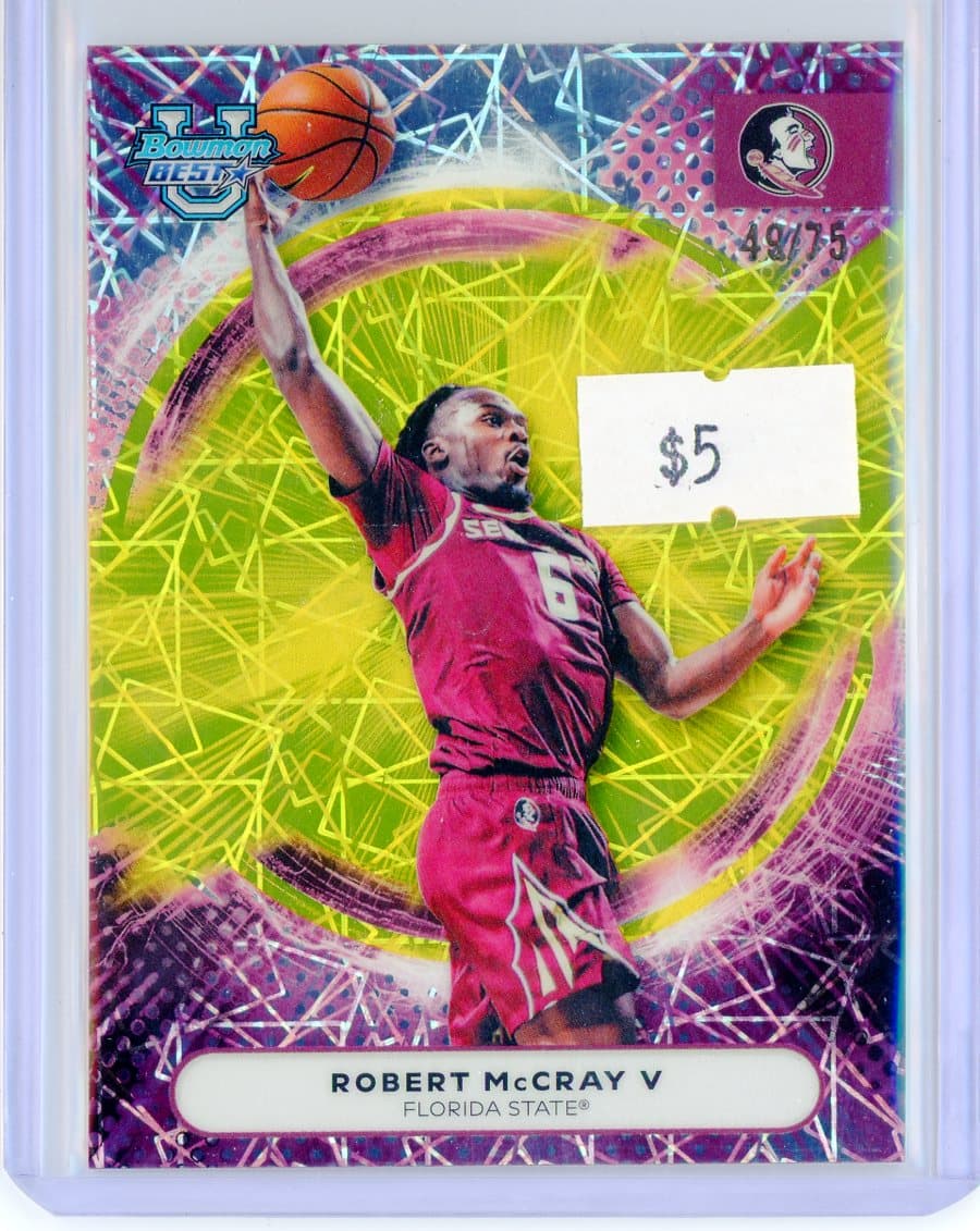 Robert McCray V - Florida State Seminoles - Parallel #/75